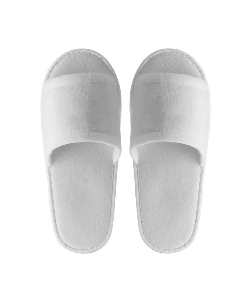 Egyptian Cotton Open Toe Luxury Towelling Slipper